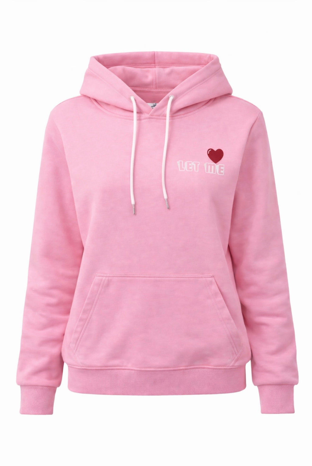 Hoodie LET ME. Love you  édition. Invite à aimer autrement : librement, sincèrement, pleinement.