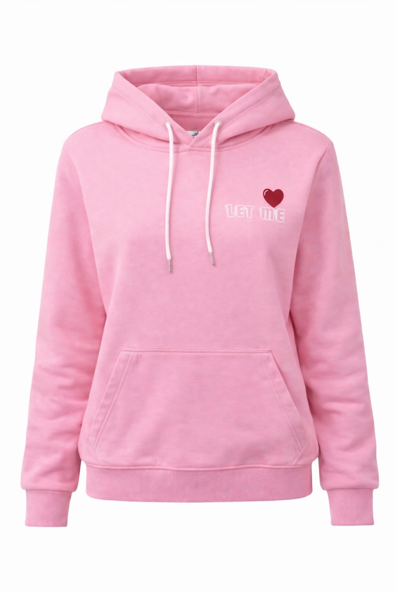 Hoodie LET ME. Love you  édition. Invite à aimer autrement : librement, sincèrement, pleinement.